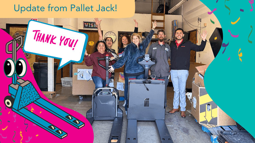 Pallet Jack Update - Thank you FGT Community!