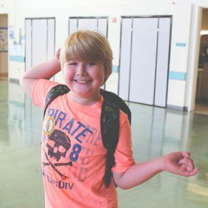 Smiling Student