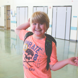 Smiling Student
